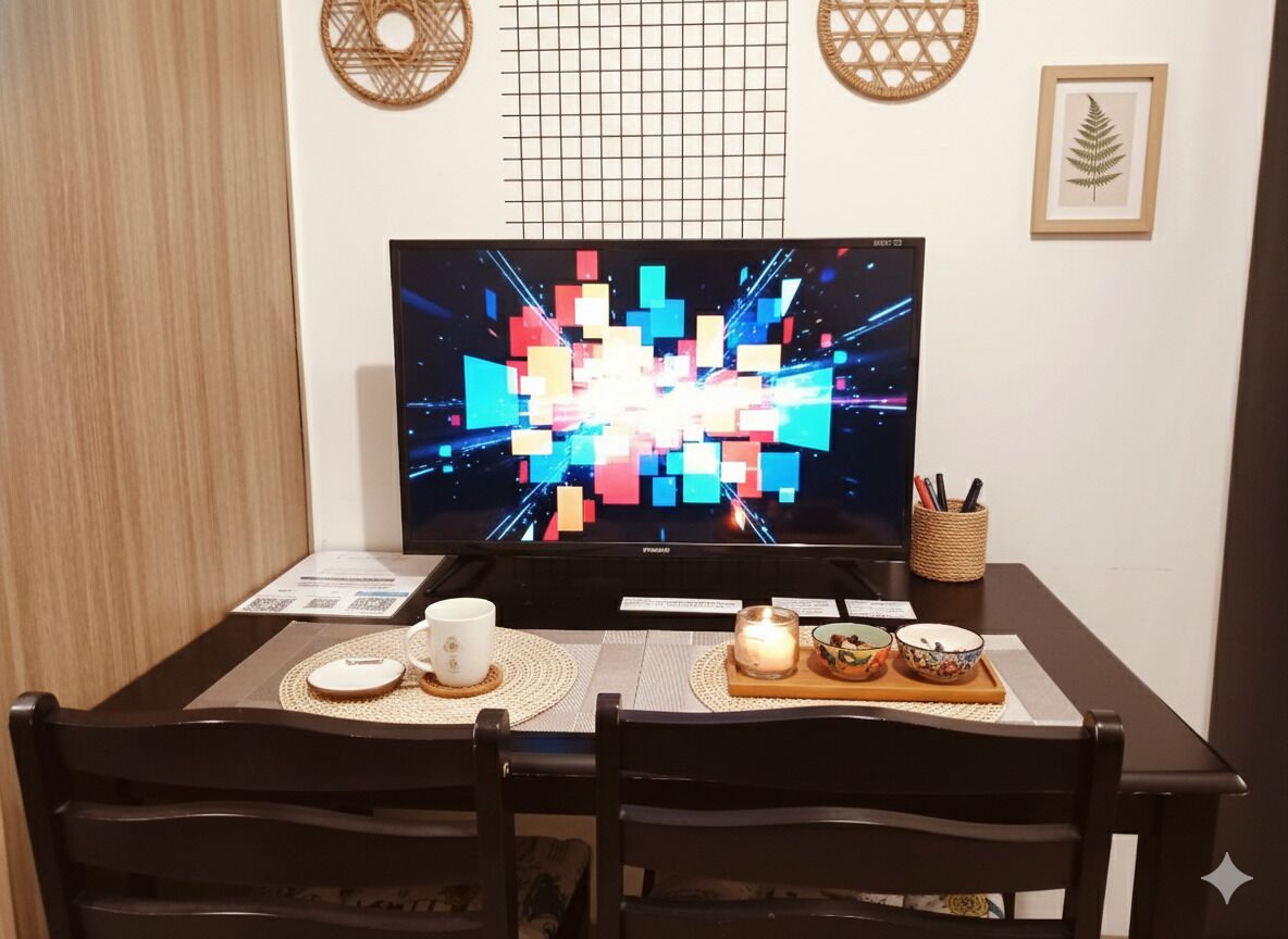 Mini réfrigérateur, micro-ondes, plaque de cuisson, lave-vaisselle