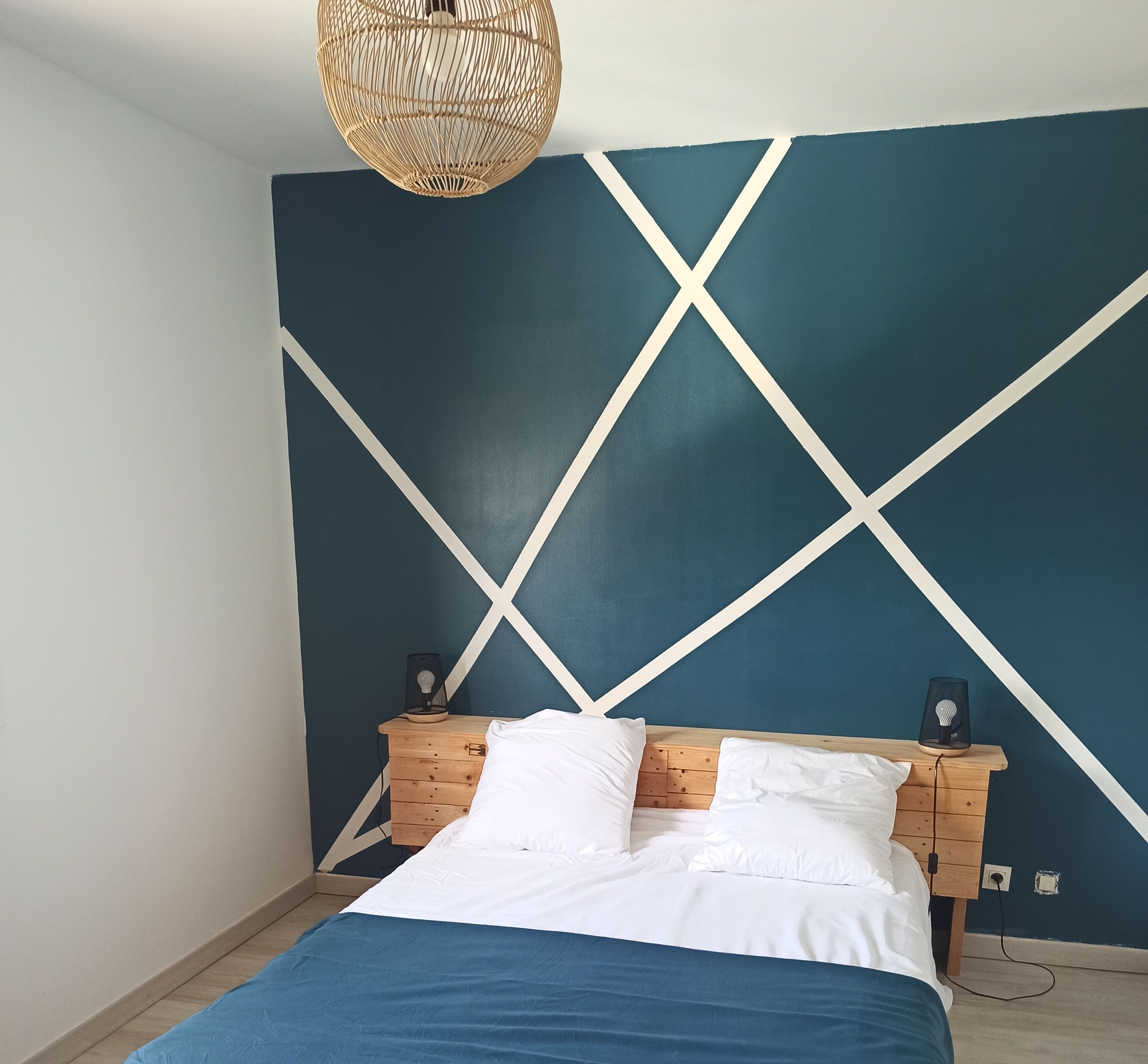 3 dormitorios, tabla de planchar con plancha, wifi y ropa de cama