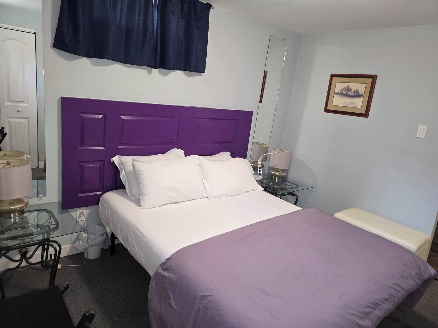 1 chambre, bureau, accès au Wi-Fi (inclus), literie fournie