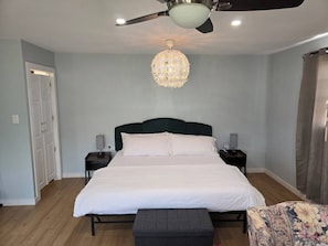 1 chambre, bureau, Wi-Fi gratuit, draps fournis