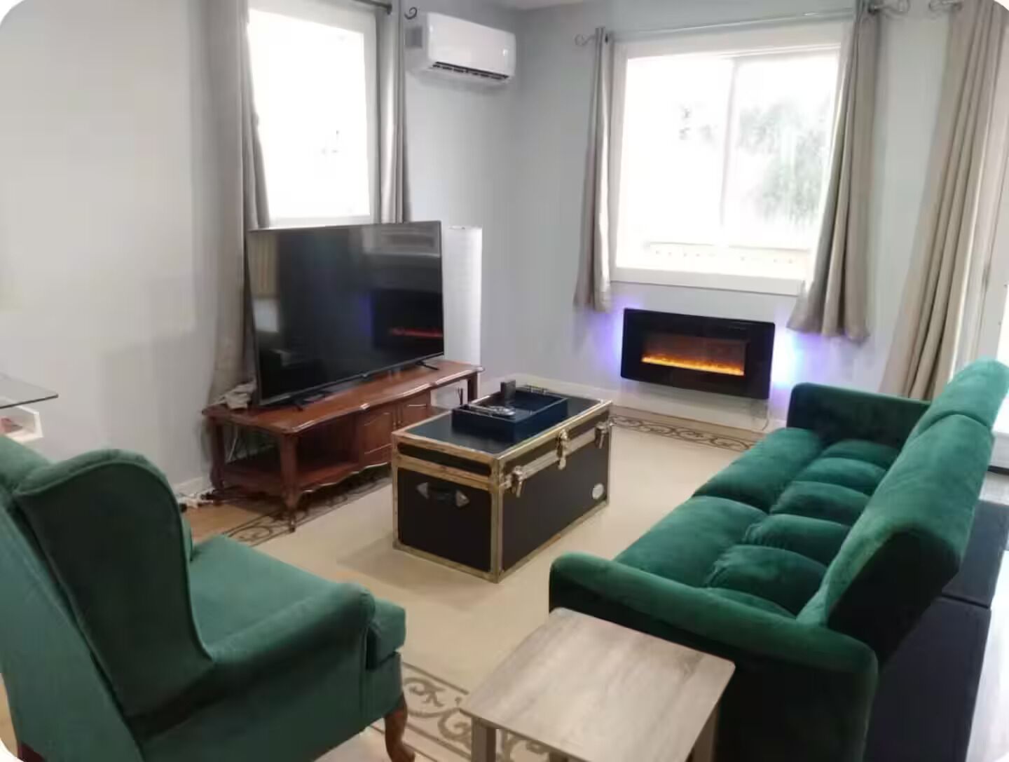 Älytelevisio, takka