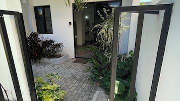 Majoituspaikan julkisivu