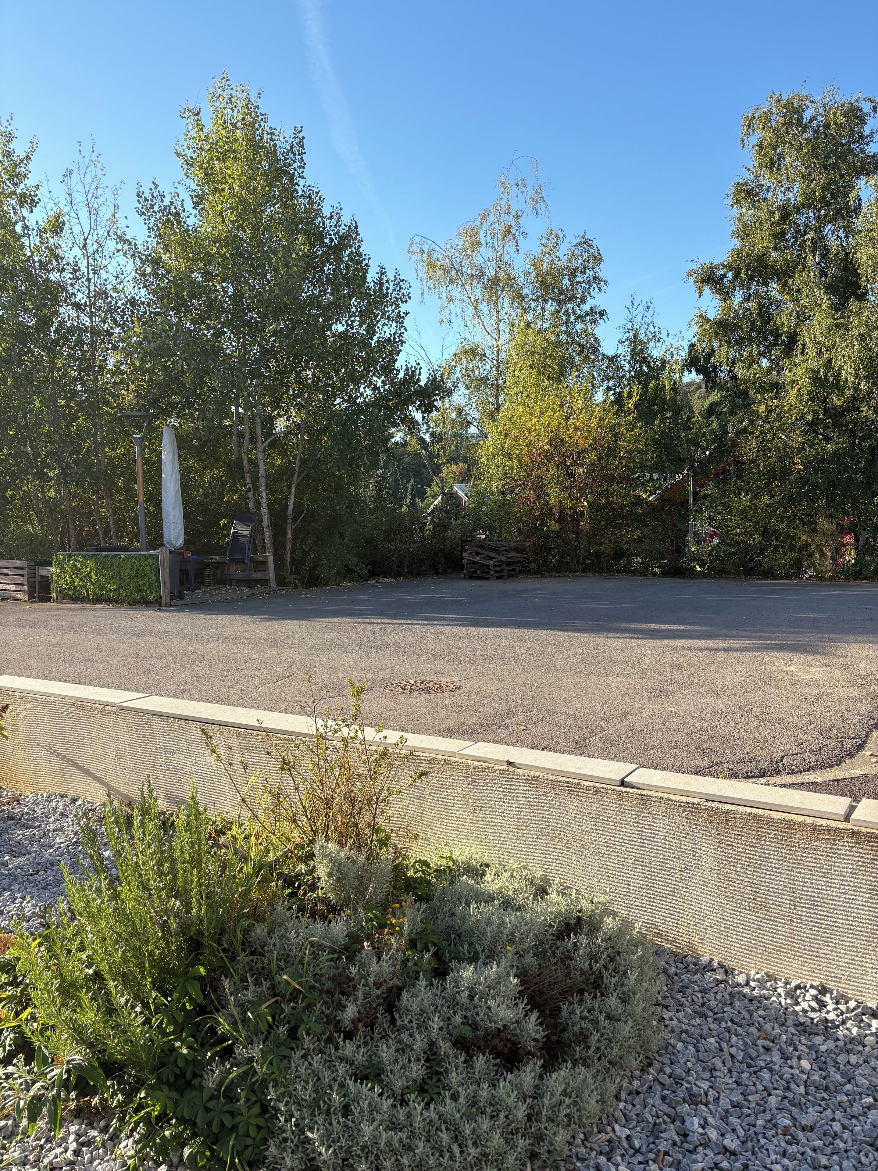 Enceinte de l’hébergement