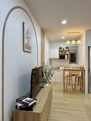 Standard Room, Non Smoking, Microwave | In-room dining - The Cozy Haus Airport (Mai Khao)