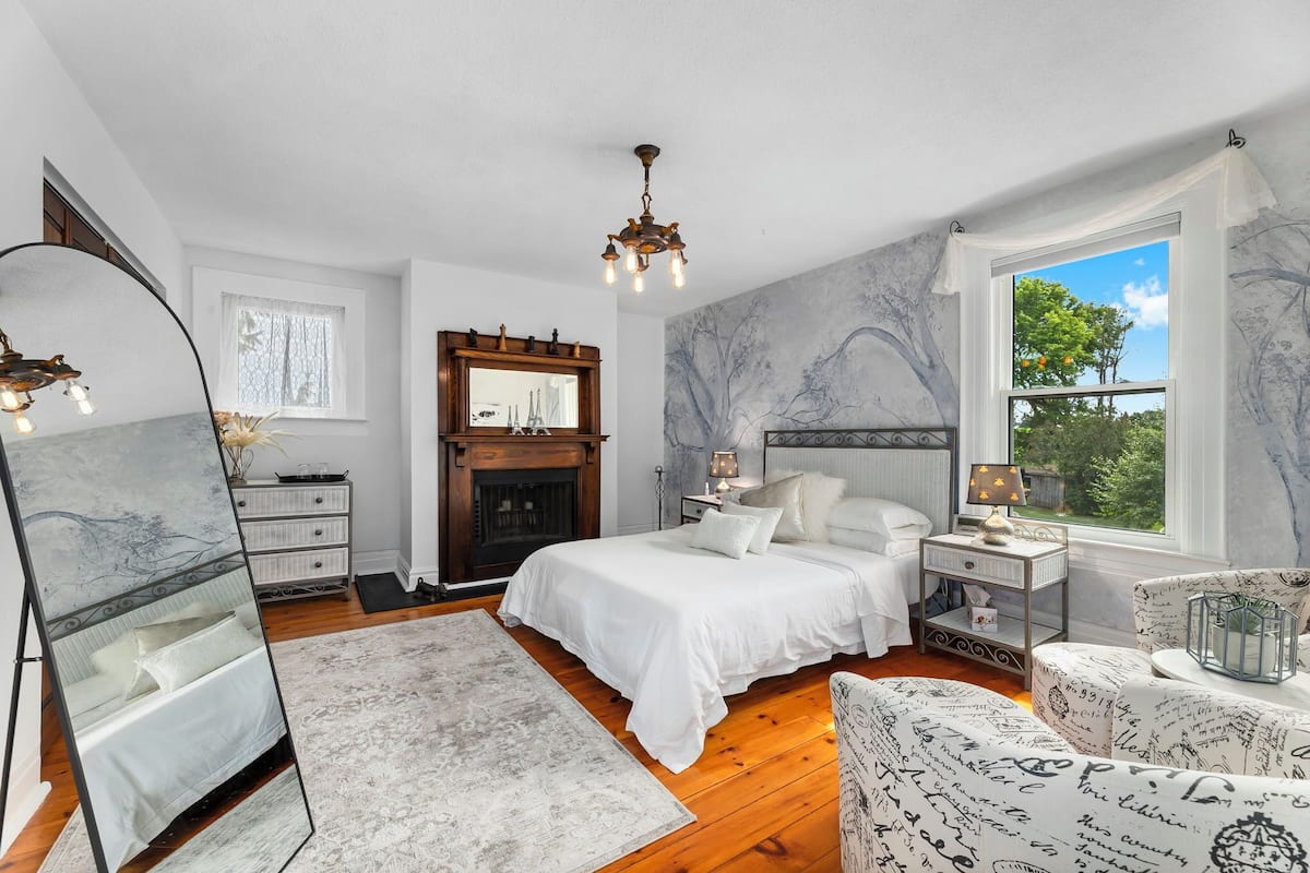 Habitación doble de lujo, para no fumadores, vista al jardín | Wifi gratis