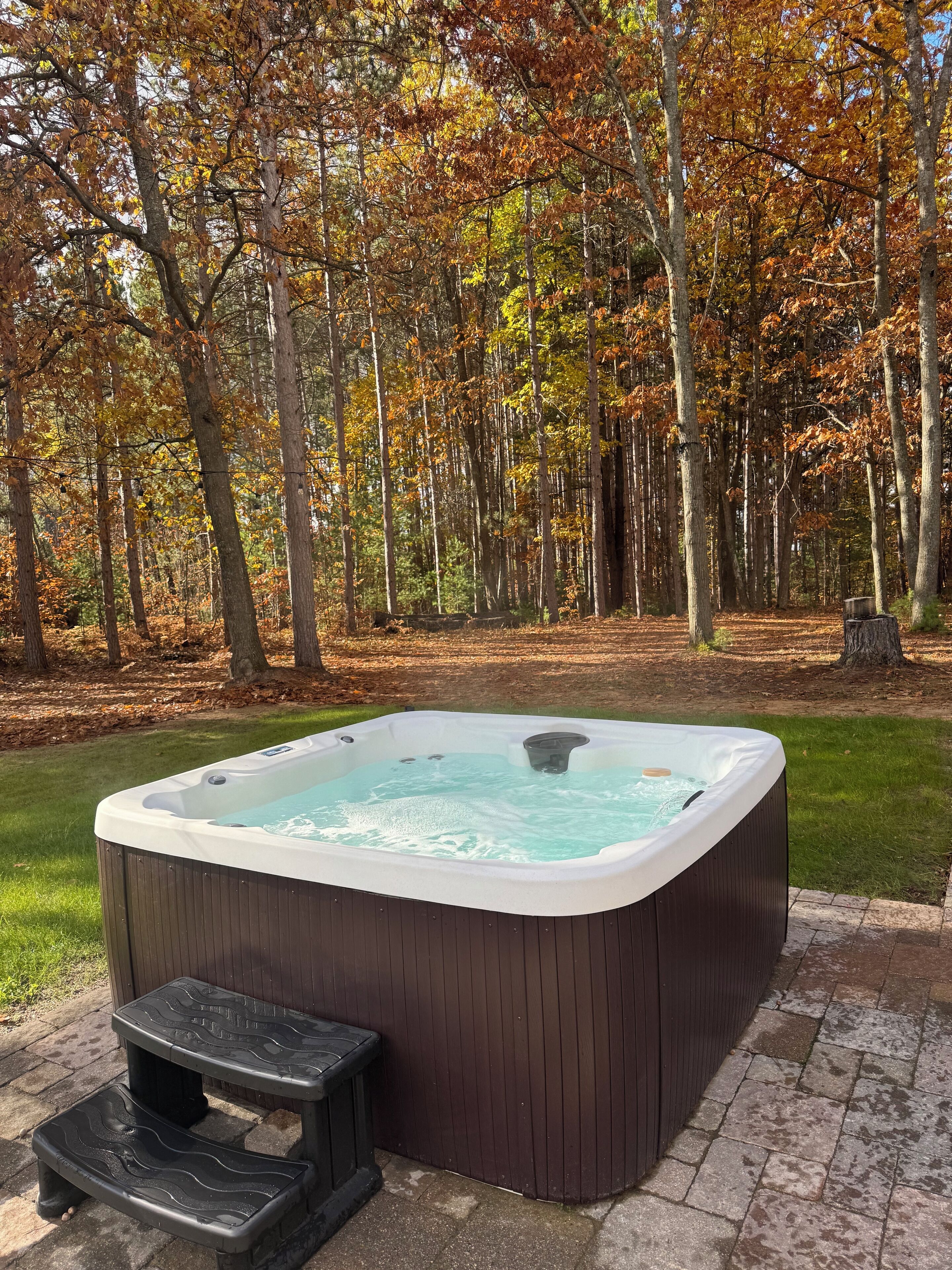 Bain à remous extérieur