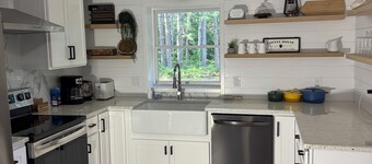 Home In Traverse City with nature in the back yard