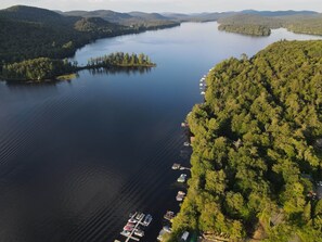 منظر من الجو على ارتفاع عالٍ