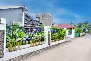 Voorkant van accommodatie