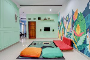 Sala de estar en el lobby