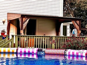 Pool - One private bedroom with work space and shared home with spa. (Rocky Hill)