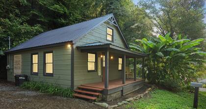 Lux Mountain Cabin-Hot Tub-Fire Pit-Wineries-Walk to Downtown