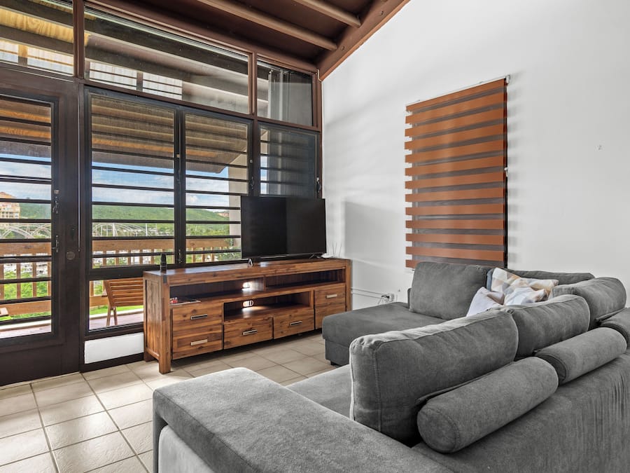 Appartement | Coin séjour | Télévision à écran plat de 32 pouces avec chaßnes numériques