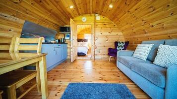 Kabin Comfort, patio, pemandangan laut | Area keluarga