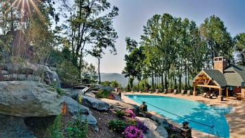 Indoor pool, a heated pool