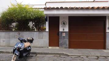 Façade de l’hébergement