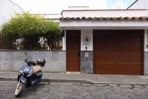 Façade de l’hébergement