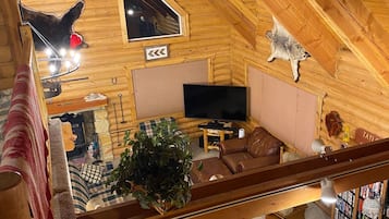 TV, books, stereo