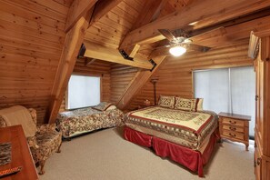 4 bedrooms, iron/ironing board, travel cot, WiFi