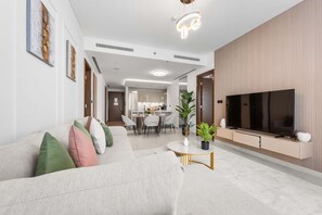 Apartment - Stayshort - 3 Bed in Meydan Sleeps 5 With Dubai Skyline View (Dubai)