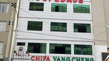 Fassade der Unterkunft