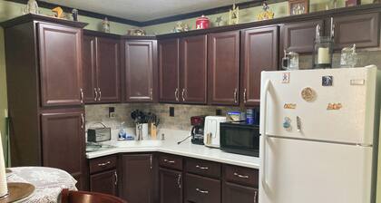 Vacation rental attached to our house out in the country.