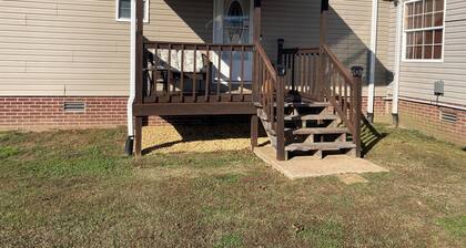 Vacation rental attached to our house out in the country.