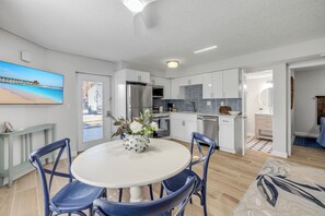 Dining - Cozy Coastal Retreat–1BR w/Kitchen & Ocean Access-unit 9 (New Smyrna Beach)