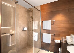 豪華客房, 1 張特大雙人床 | 浴室