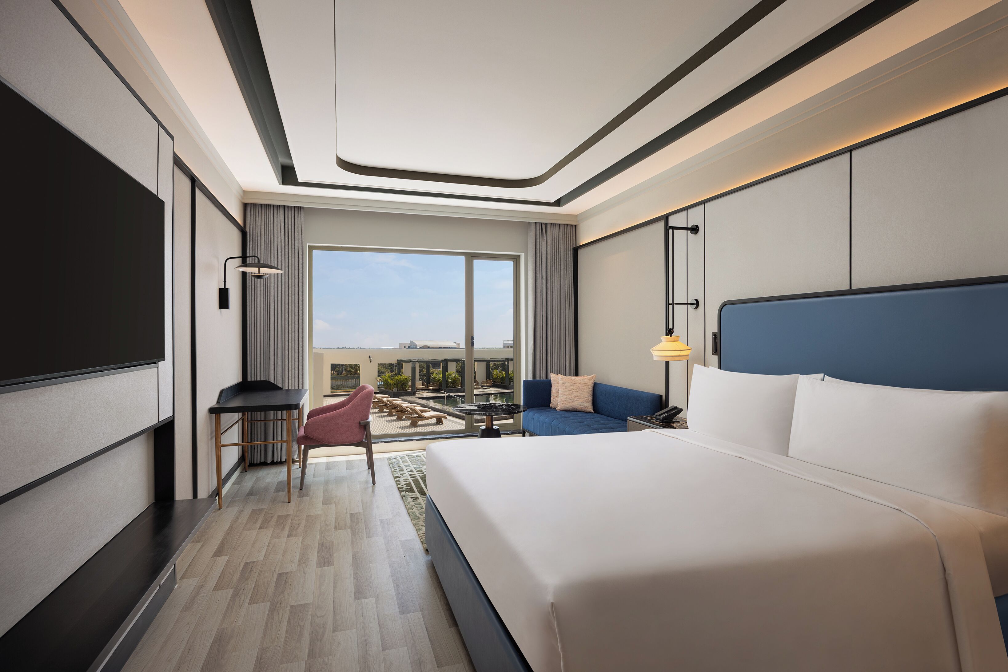 Suite, 1 King Bed, Refrigerator (Ambassador) | View from room
