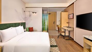 Room, 1 King Bed, Garden View | Free WiFi