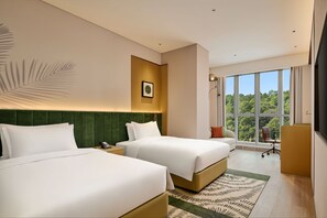 Habitación Deluxe, 2 camas individuales | Wifi gratis 