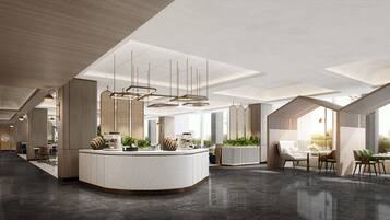 Daily buffet breakfast (CNY 138 per person)