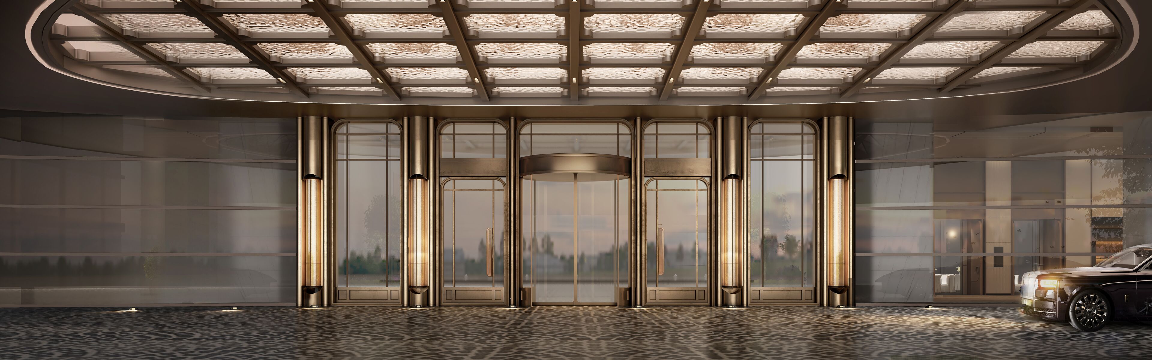 ทางเข้าที่พัก