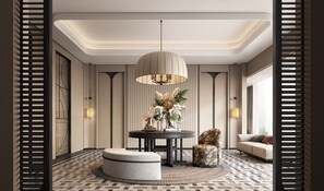 King Presidential Suite | Down duvets, in-room safe, desk, blackout curtains - Hilton Guangzhou Baiyun Airport (Guangzhou)