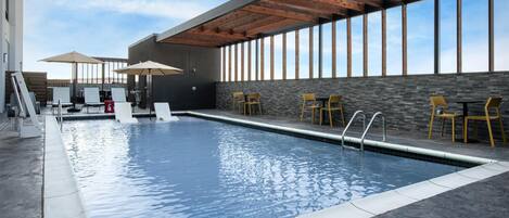 Seasonal outdoor pool