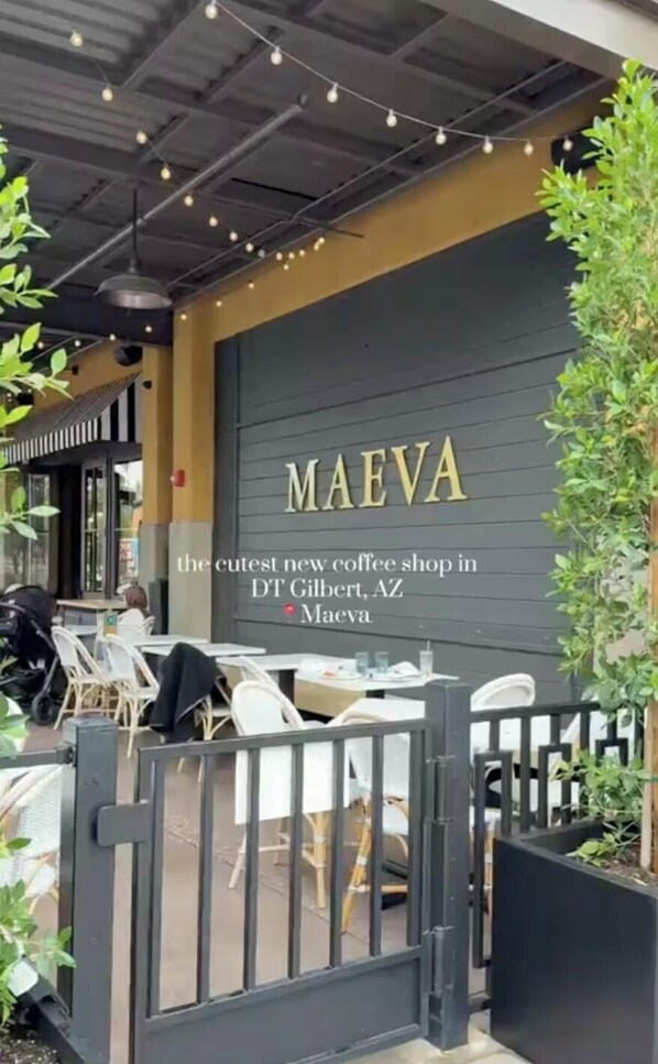 Restaurante al aire libre