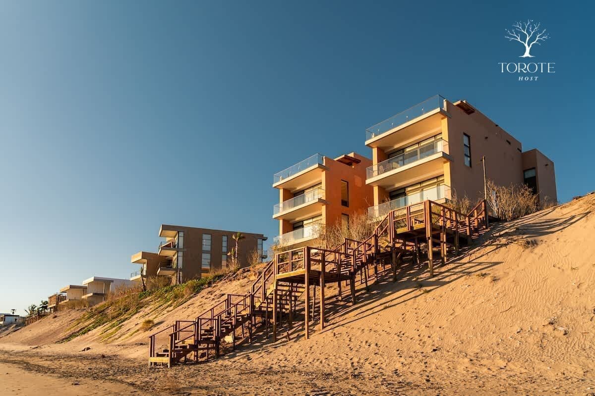 Fassade der Unterkunft