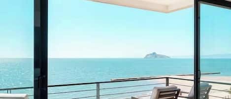 Departamento, 2 habitaciones, para no fumadores, vista a la playa | Terraza o patio