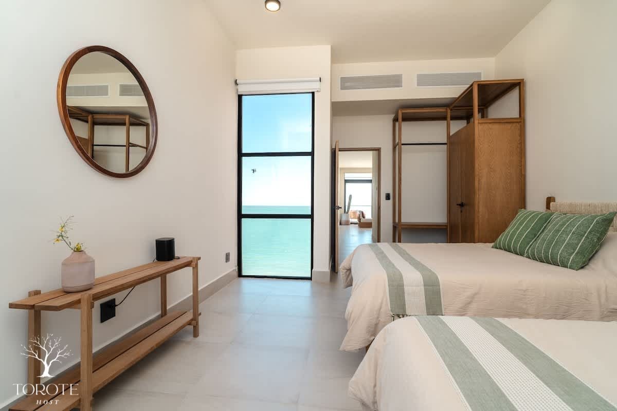 Family Penthouse, 3 Bedrooms, Balcony, Beach View | In-room safe, blackout drapes, free WiFi
