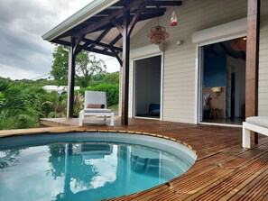 Pool - Bungalow grand confort le vauclin Martinique 2 persons (Le Vauclin)