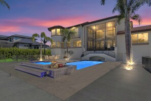 Alberca al aire libre 