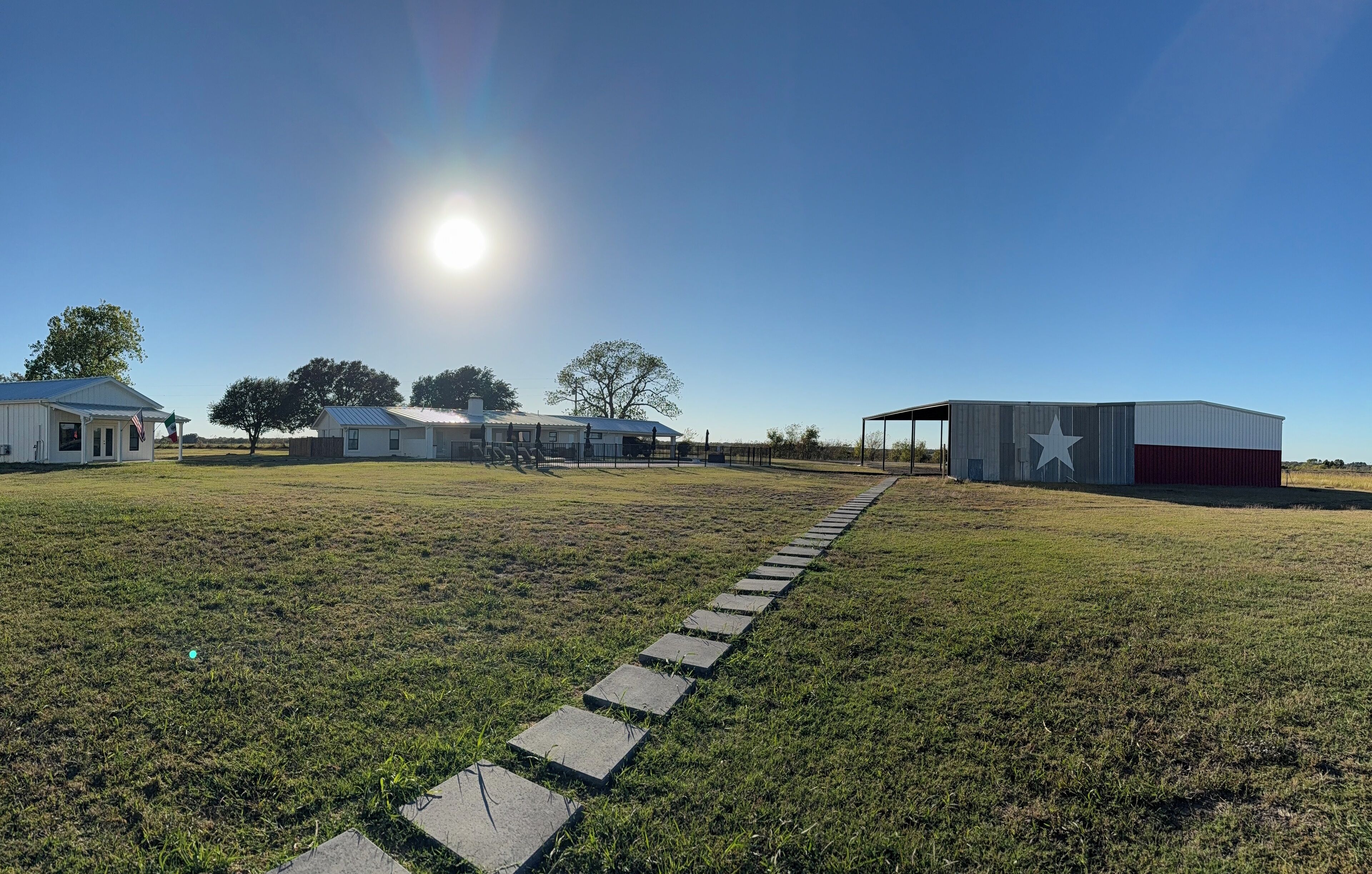 Enceinte de l’hébergement