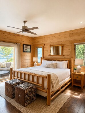 5 bedrooms, iron/ironing board, free WiFi, bed sheets - Mara Lakefront Getaway — A Year-Round Mountain Retreat (Sicamous)