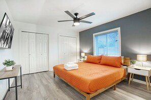 4 bedrooms, iron/ironing board, travel cot, free WiFi