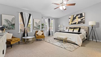 3 bedrooms, desk, iron/ironing board, WiFi