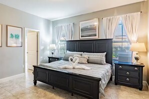 5 bedrooms, WiFi, bed sheets - Magical Disney House-Pool & Hot Tub,Free Waterpark (Davenport)