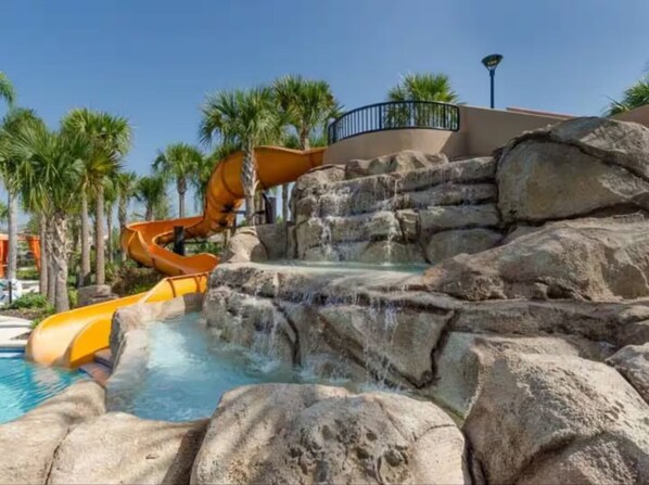 Pool - Magical Disney House-Pool & Hot Tub,Free Waterpark (Davenport)