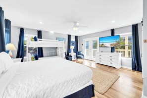3 chambres, bureau, fer et planche à repasser, Wi-Fi gratuit