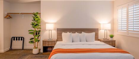 1 dormitori, escriptori, planxa i posts de planxar i wifi gratuïta